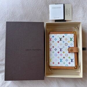 Louis Vuitton Monogram Multicolor Murakami Agenda PM